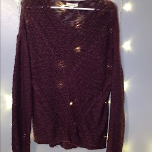 Plum Sweater